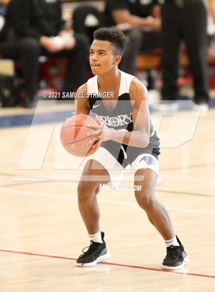 Thumbnail 2 in Dougherty Valley vs. Priory (NorCal Tipoff Classic) photogallery.