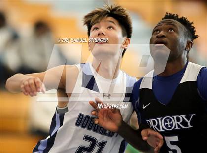 Thumbnail 3 in Dougherty Valley vs. Priory (NorCal Tipoff Classic) photogallery.