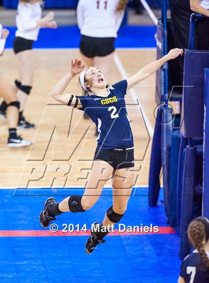 Thumbnail 1 in Colorado Springs Christian vs. Faith Christian (CHSAA 3A Playoff) photogallery.