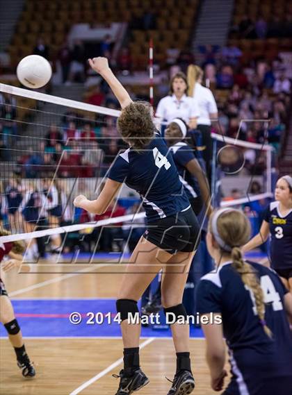 Thumbnail 2 in Colorado Springs Christian vs. Faith Christian (CHSAA 3A Playoff) photogallery.