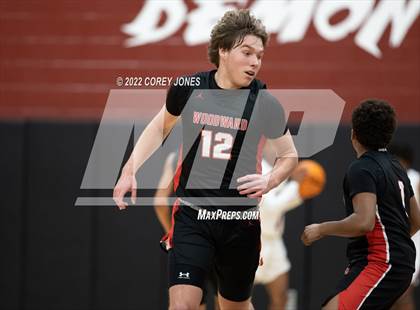 Thumbnail 3 in Woodward Academy vs Warner Robins (GHSAA 5A Round 1 Playoff) photogallery.