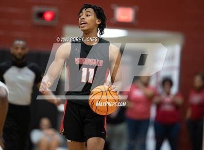 Thumbnail 1 in Woodward Academy vs Warner Robins (GHSAA 5A Round 1 Playoff) photogallery.