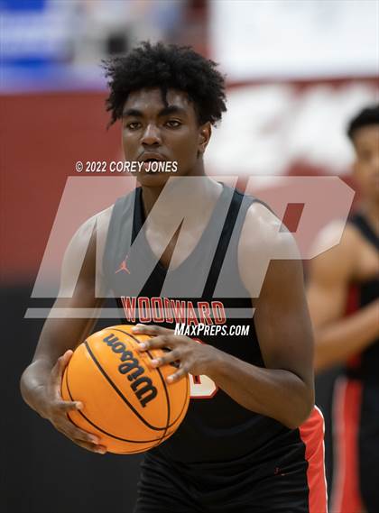 Thumbnail 1 in Woodward Academy vs Warner Robins (GHSAA 5A Round 1 Playoff) photogallery.