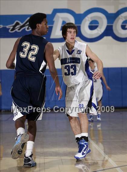 Thumbnail 1 in Notre Dame vs. Burbank (Burbank Tip-Off Classic) photogallery.