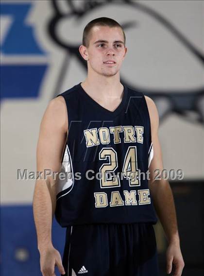 Thumbnail 2 in Notre Dame vs. Burbank (Burbank Tip-Off Classic) photogallery.