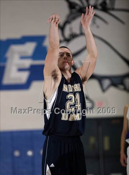 Thumbnail 3 in Notre Dame vs. Burbank (Burbank Tip-Off Classic) photogallery.