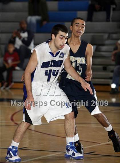 Thumbnail 1 in Notre Dame vs. Burbank (Burbank Tip-Off Classic) photogallery.
