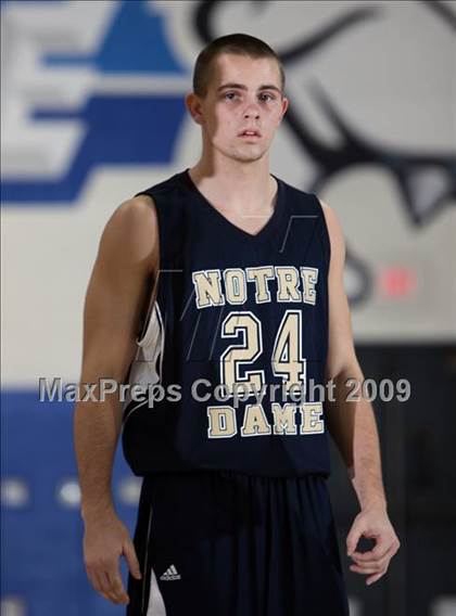 Thumbnail 2 in Notre Dame vs. Burbank (Burbank Tip-Off Classic) photogallery.