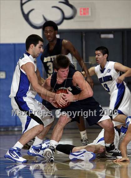 Thumbnail 1 in Notre Dame vs. Burbank (Burbank Tip-Off Classic) photogallery.