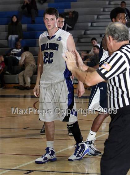Thumbnail 2 in Notre Dame vs. Burbank (Burbank Tip-Off Classic) photogallery.