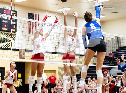 Thumbnail 2 in Crown Point vs. Carroll (IHSAA 4A Semifinal) photogallery.