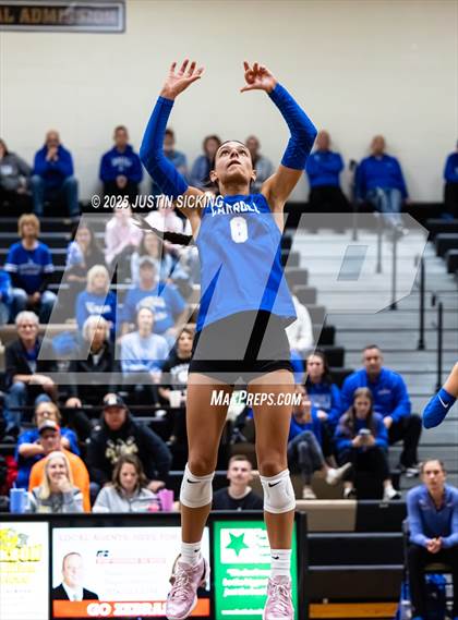 Thumbnail 2 in Crown Point vs. Carroll (IHSAA 4A Semifinal) photogallery.