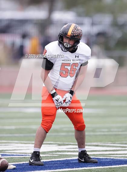 Thumbnail 3 in Dripping Springs @ Medina Valley (UIL 6A D2 Football Regional Playoff) photogallery.