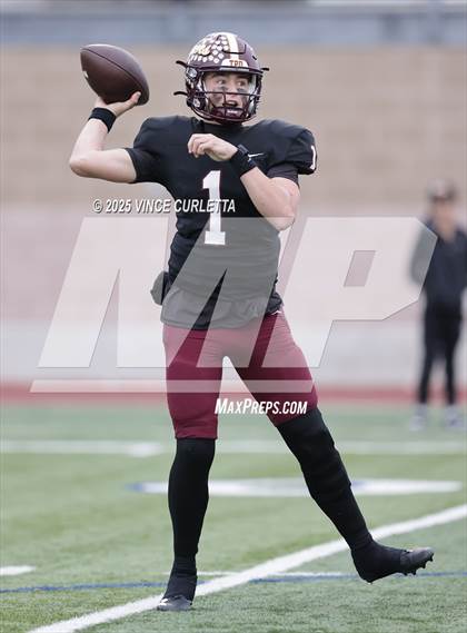 Thumbnail 3 in Dripping Springs @ Medina Valley (UIL 6A D2 Football Regional Playoff) photogallery.