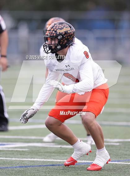 Thumbnail 3 in Dripping Springs @ Medina Valley (UIL 6A D2 Football Regional Playoff) photogallery.