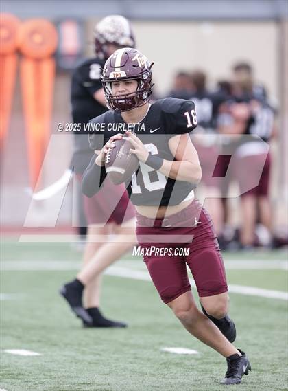 Thumbnail 3 in Dripping Springs @ Medina Valley (UIL 6A D2 Football Regional Playoff) photogallery.