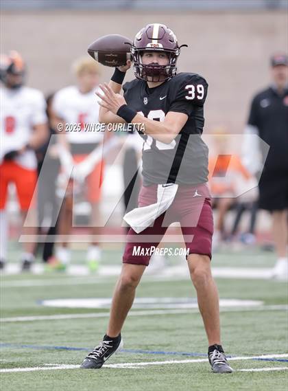 Thumbnail 3 in Dripping Springs @ Medina Valley (UIL 6A D2 Football Regional Playoff) photogallery.
