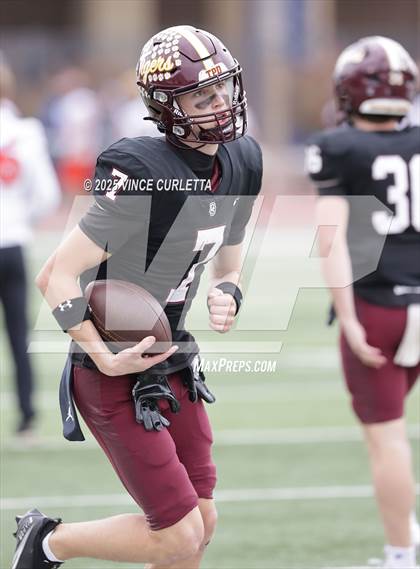 Thumbnail 3 in Dripping Springs @ Medina Valley (UIL 6A D2 Football Regional Playoff) photogallery.