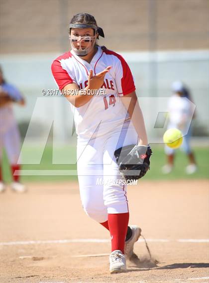 Thumbnail 3 in Glendale @ Los Altos (CIF SS Division 3 Playoff) photogallery.
