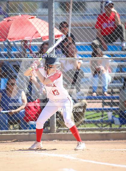 Thumbnail 1 in Glendale @ Los Altos (CIF SS Division 3 Playoff) photogallery.