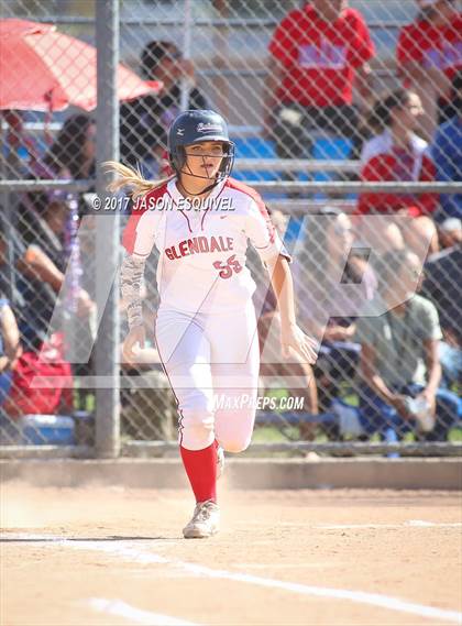 Thumbnail 2 in Glendale @ Los Altos (CIF SS Division 3 Playoff) photogallery.