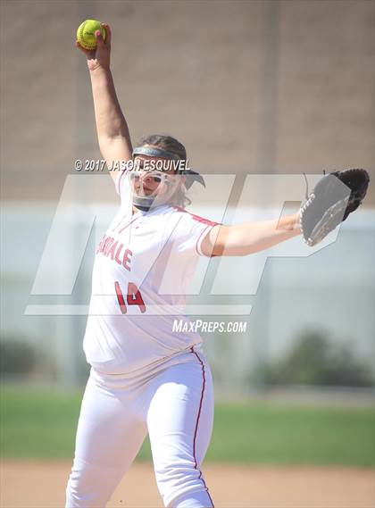 Thumbnail 2 in Glendale @ Los Altos (CIF SS Division 3 Playoff) photogallery.