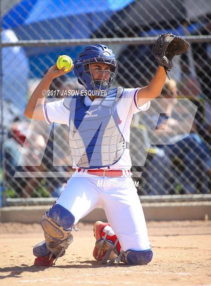 Thumbnail 2 in Glendale @ Los Altos (CIF SS Division 3 Playoff) photogallery.