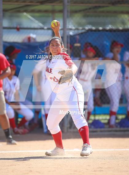 Thumbnail 3 in Glendale @ Los Altos (CIF SS Division 3 Playoff) photogallery.