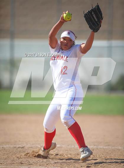 Thumbnail 3 in Glendale @ Los Altos (CIF SS Division 3 Playoff) photogallery.