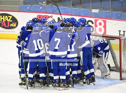 Thumbnail 3 in Rocky Hill CoOp vs. Newington Co-op (CIAC DIII Semifinal) photogallery.