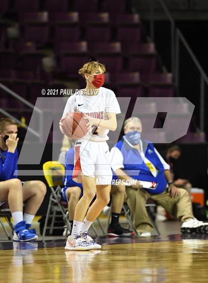 Thumbnail 1 in Belleview Christian vs. De Beque (CHSAA 1A State Final) photogallery.