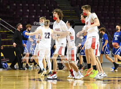 Thumbnail 2 in Belleview Christian vs. De Beque (CHSAA 1A State Final) photogallery.