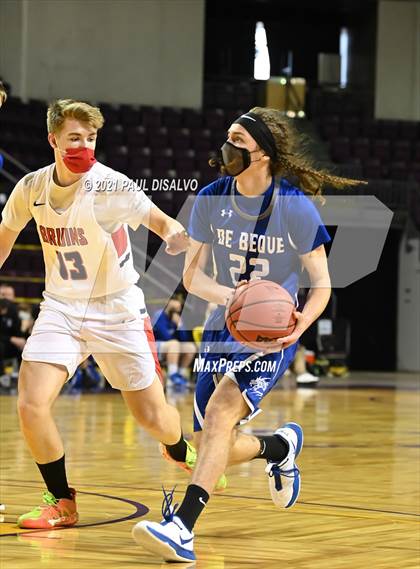 Thumbnail 3 in Belleview Christian vs. De Beque (CHSAA 1A State Final) photogallery.