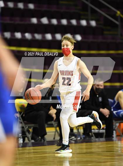 Thumbnail 3 in Belleview Christian vs. De Beque (CHSAA 1A State Final) photogallery.