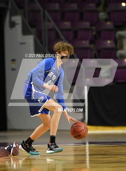 Thumbnail 2 in Belleview Christian vs. De Beque (CHSAA 1A State Final) photogallery.