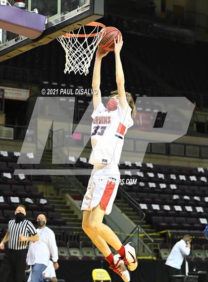 Thumbnail 2 in Belleview Christian vs. De Beque (CHSAA 1A State Final) photogallery.