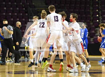 Thumbnail 3 in Belleview Christian vs. De Beque (CHSAA 1A State Final) photogallery.