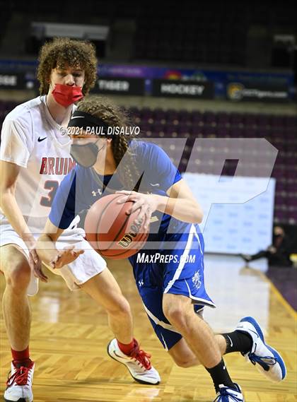 Thumbnail 2 in Belleview Christian vs. De Beque (CHSAA 1A State Final) photogallery.