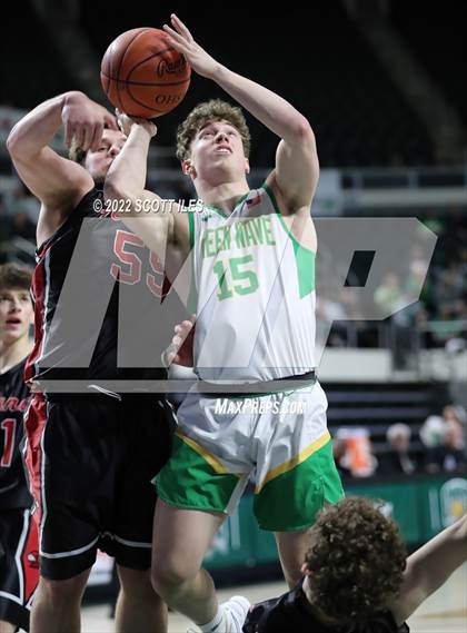Thumbnail 1 in Hiland vs. Newark Catholic (OHSAA D4 Regional Semifinal) photogallery.