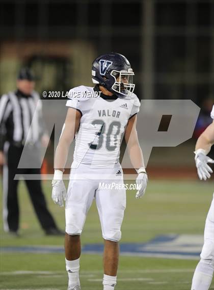 Thumbnail 1 in Valor Christian vs. Cherry Creek (CHSAA 5A State Championship) photogallery.