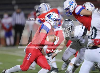 Thumbnail 3 in Valor Christian vs. Cherry Creek (CHSAA 5A State Championship) photogallery.