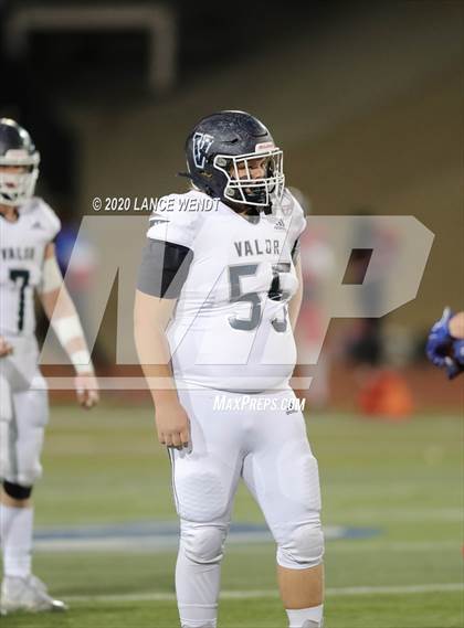 Thumbnail 2 in Valor Christian vs. Cherry Creek (CHSAA 5A State Championship) photogallery.