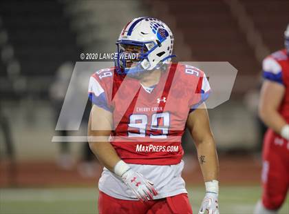 Thumbnail 3 in Valor Christian vs. Cherry Creek (CHSAA 5A State Championship) photogallery.