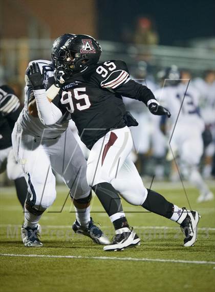 Thumbnail 2 in South Gwinnett @ Alpharetta (GHSA 6A Round 1 Playoff) photogallery.