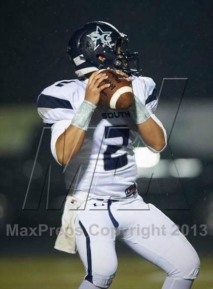 Thumbnail 2 in South Gwinnett @ Alpharetta (GHSA 6A Round 1 Playoff) photogallery.