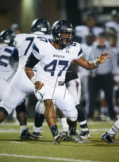 Thumbnail 3 in South Gwinnett @ Alpharetta (GHSA 6A Round 1 Playoff) photogallery.