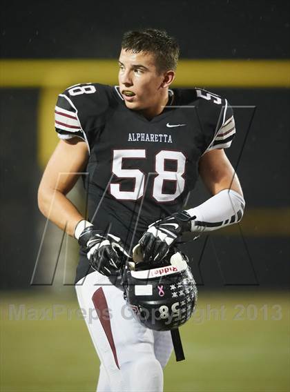 Thumbnail 3 in South Gwinnett @ Alpharetta (GHSA 6A Round 1 Playoff) photogallery.