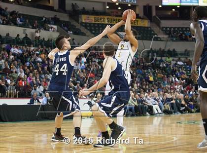 Thumbnail 3 in Pope John XXIII vs. Roselle Catholic (NJSIAA Tournament of Champions Final)  photogallery.