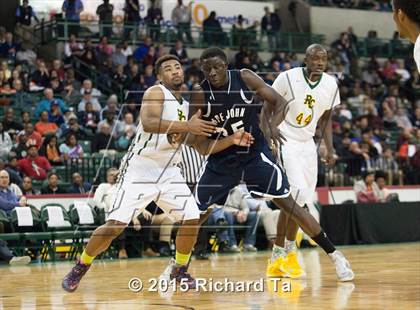 Thumbnail 3 in Pope John XXIII vs. Roselle Catholic (NJSIAA Tournament of Champions Final)  photogallery.