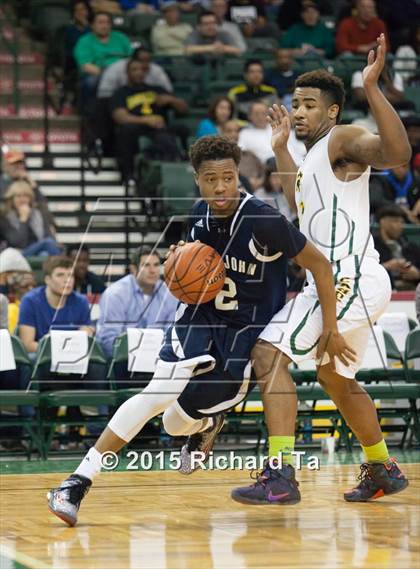 Thumbnail 3 in Pope John XXIII vs. Roselle Catholic (NJSIAA Tournament of Champions Final)  photogallery.